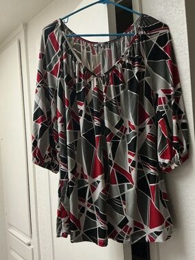 Metro 7 vintage multi colored top